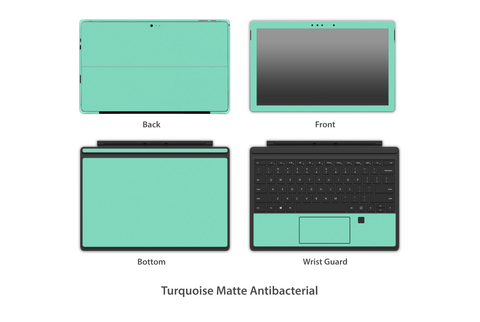 Turquoise Tiffany Matte Surface Pro 4 Skins Stickerboy