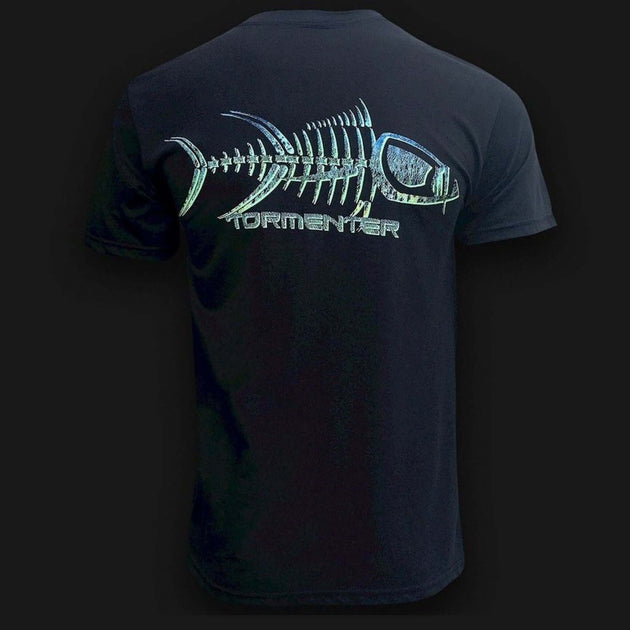 Angler Wear Tuna Mens Black T-Shirt  NEW L XL 2XL 