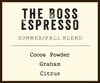 Barefoot Coffee The Boss Espresso