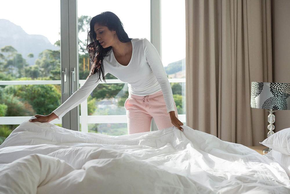 Making Your Bed Can Make Your Entire Day Better! - PlushBeds
