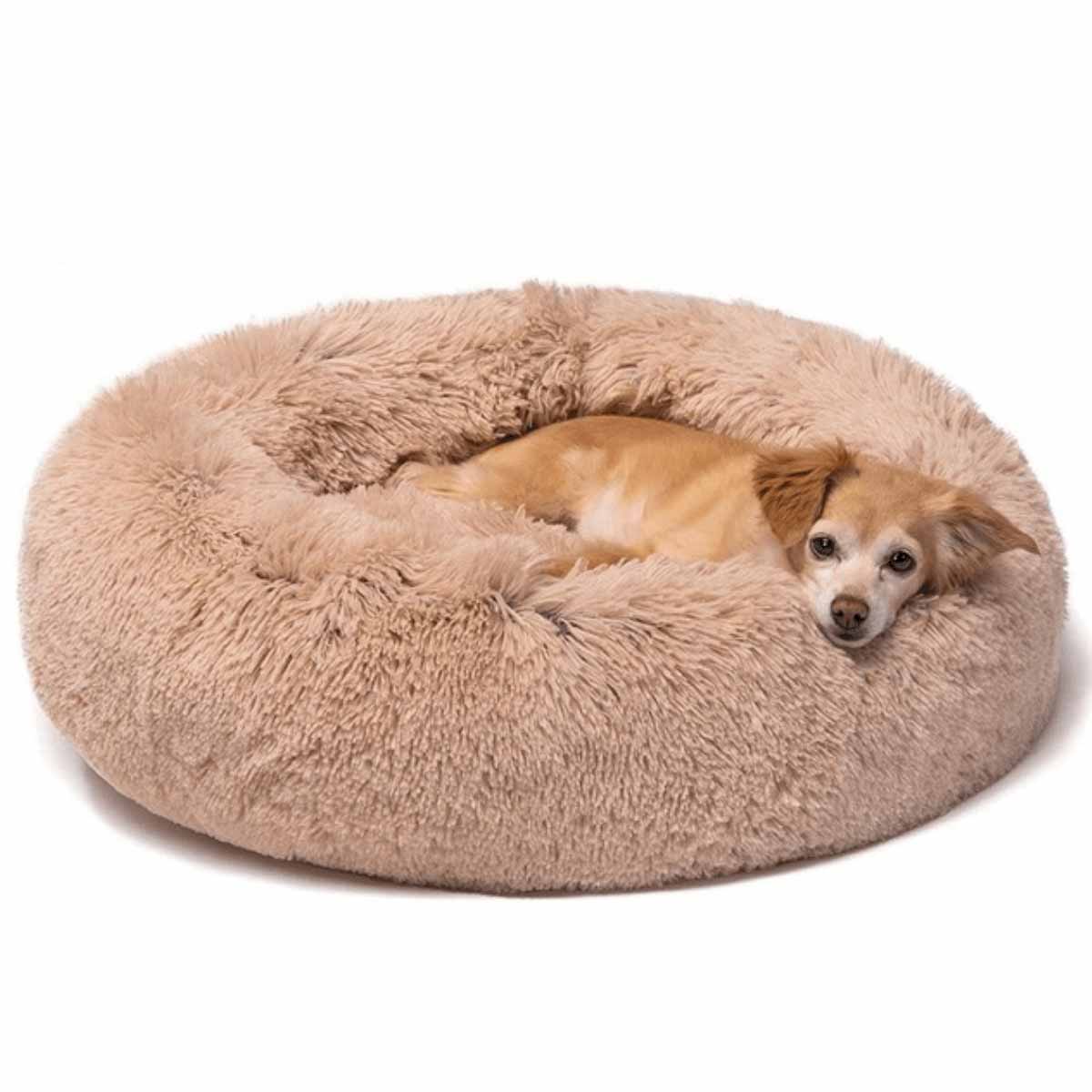Fluffy Calming Orthopedic Dog Bed 