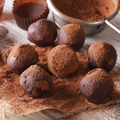 Chocolate Avocado Protein Truffles Recipe - Instagram
