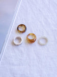 Sandalwood Ring Pack