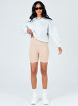 Biker Short Beige
