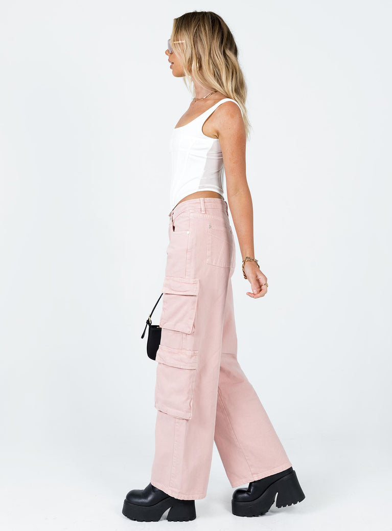 Jeans 100% cotton Zip & button fastening Classic five pocket design Utility pockets on leg Belt looped waist Ragged Priest patch on back Wide leg