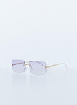 Killing Me Softly Sunglasses Purple