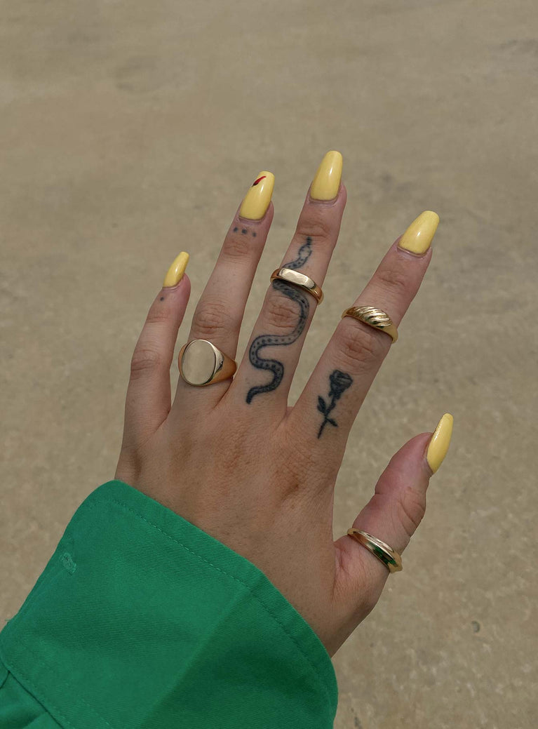 Voodoo Love Ring Set Gold