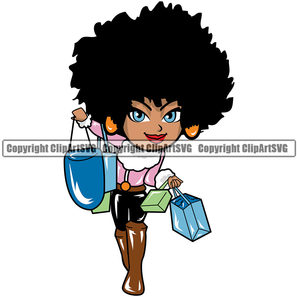 clipart of big black bag