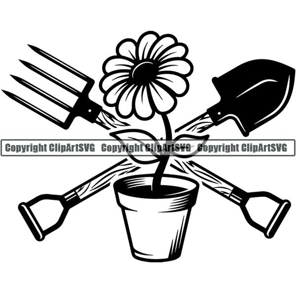 Hobby Gardening Logo Svg Clipart Svg