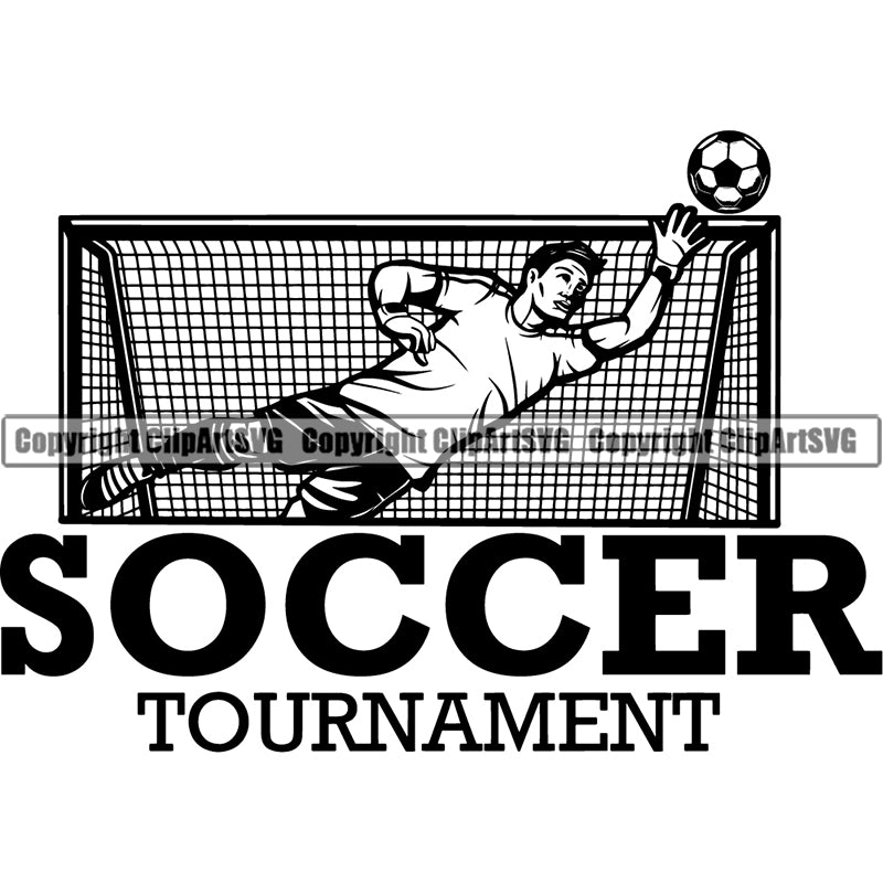 goalie soccer clipart