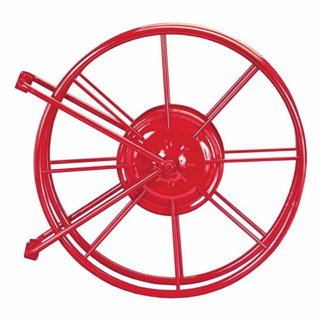 Bilingual Red 2 1/2" Fire Hose Storage Reel Cover 