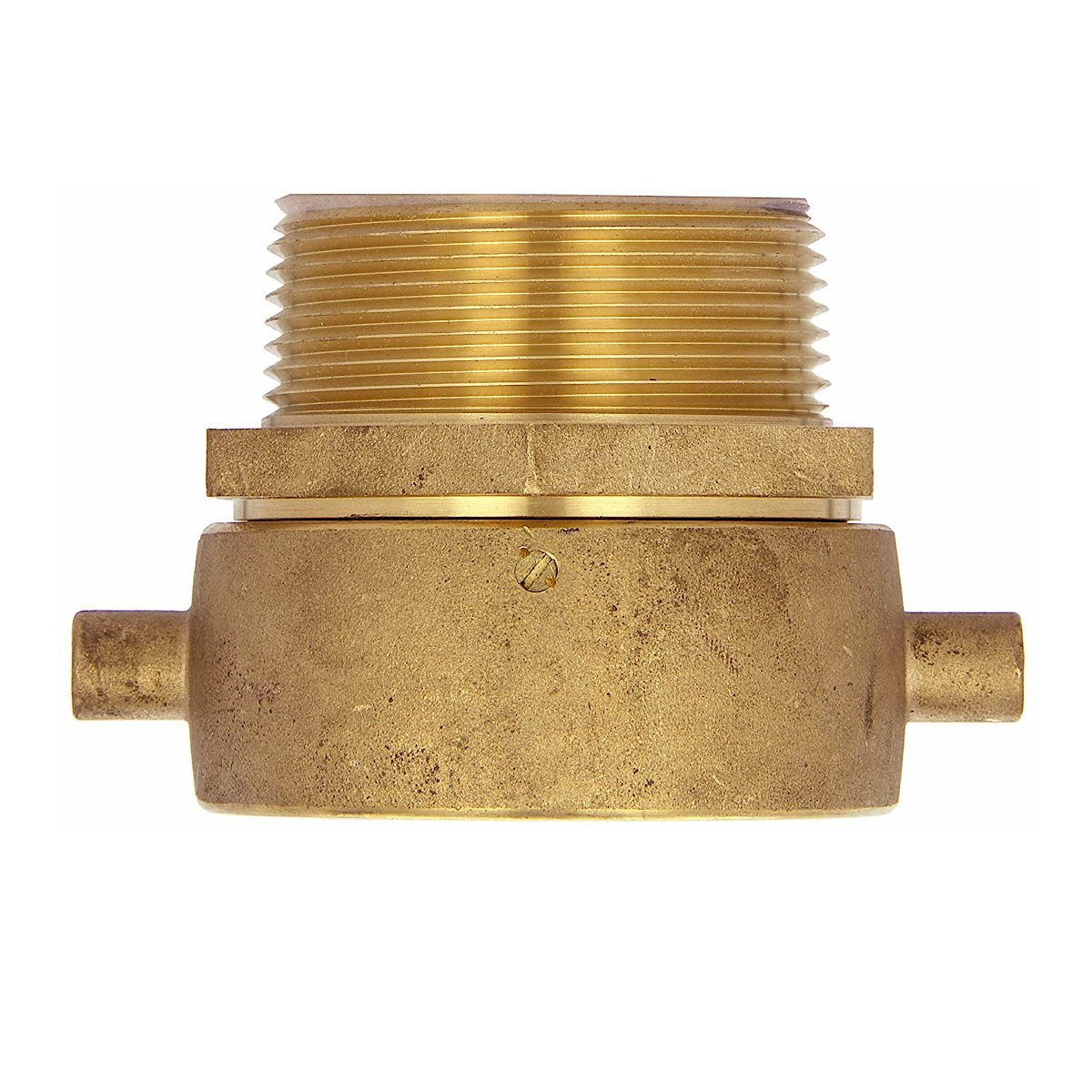 FIRE HOSE BRASS SWIVEL ADAPTER NH TO NH DOUBLE FEMALE 2 1/2" 