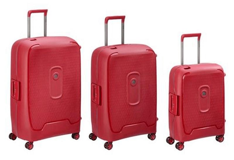 delsey 3 piece luggage set