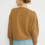 Jael Organic Cotton Pleat Sleeve Sweatshirt