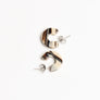 Mali Hoops In Eucalyptus Earrings