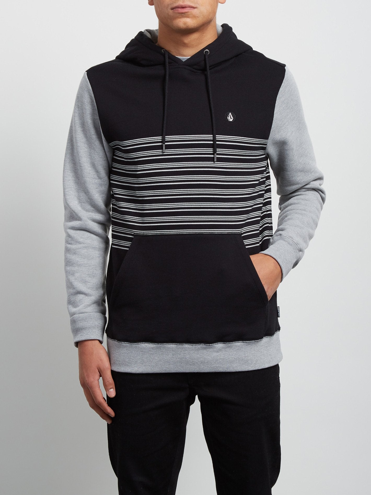 Threezy Hooded Pullover - Black Out