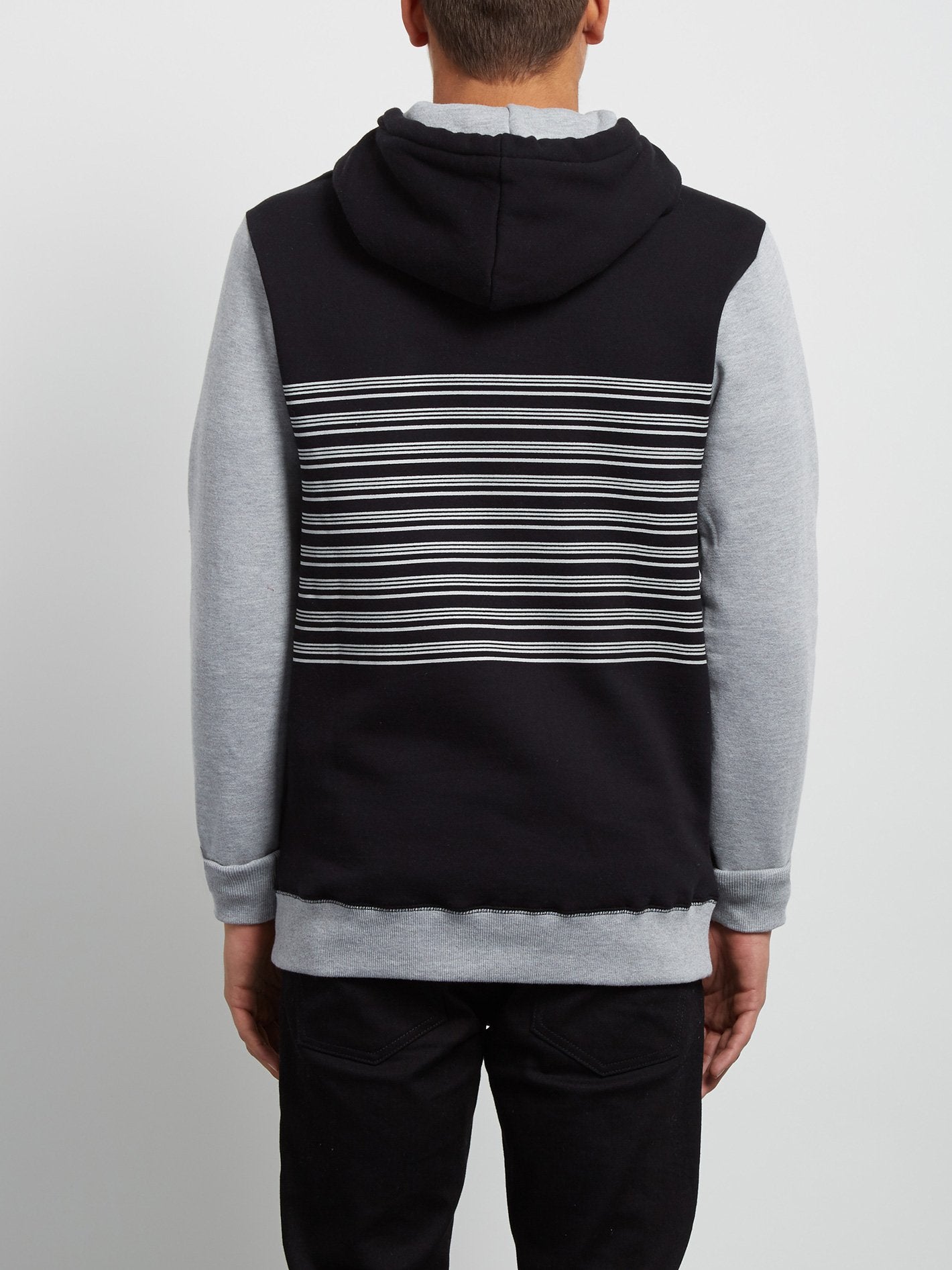 Threezy Hooded Pullover - Black Out