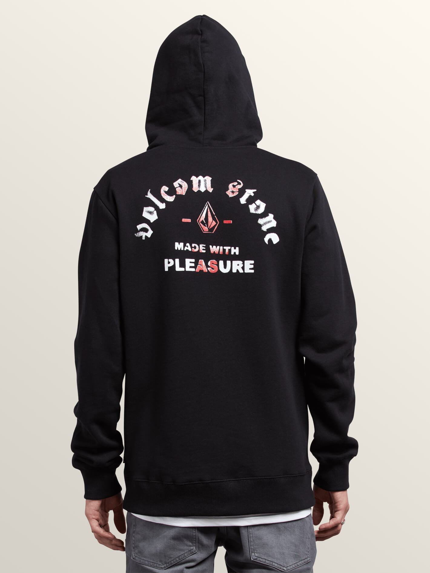 Supply Stone Zip Sweaters - Black