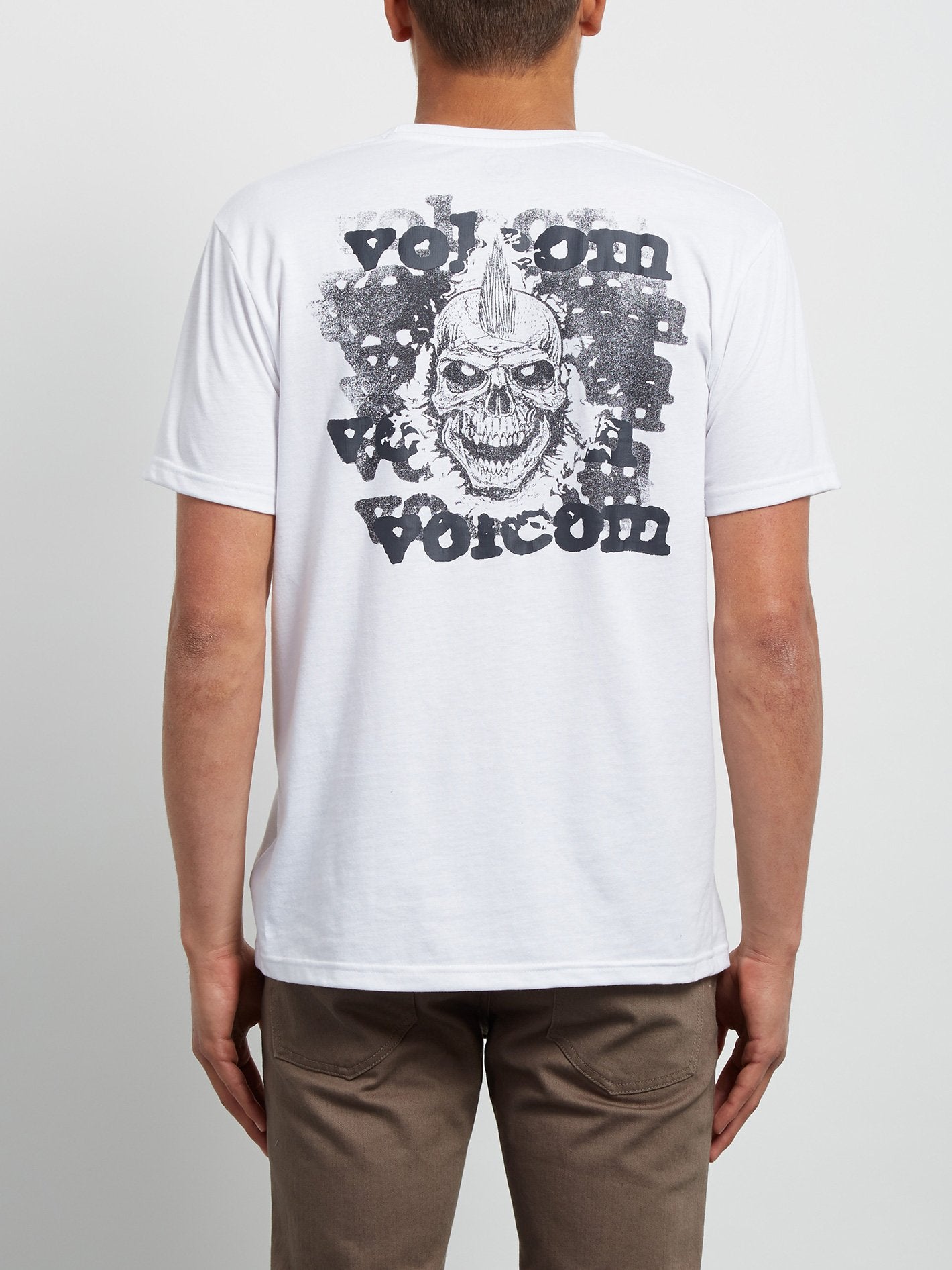 Peek A Boo Short Sleeve Tee - White