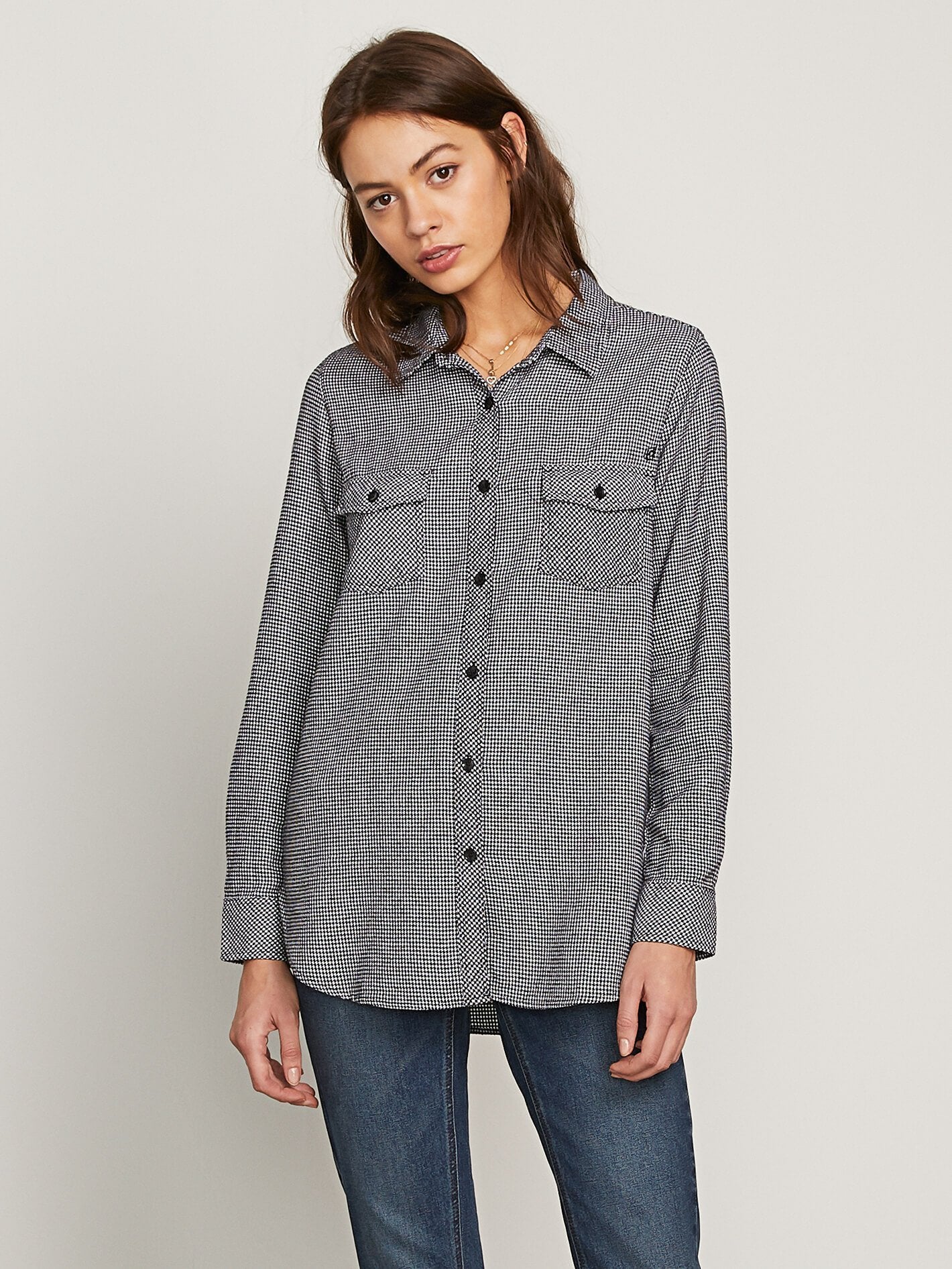 GETTING RAD PLAID LS
