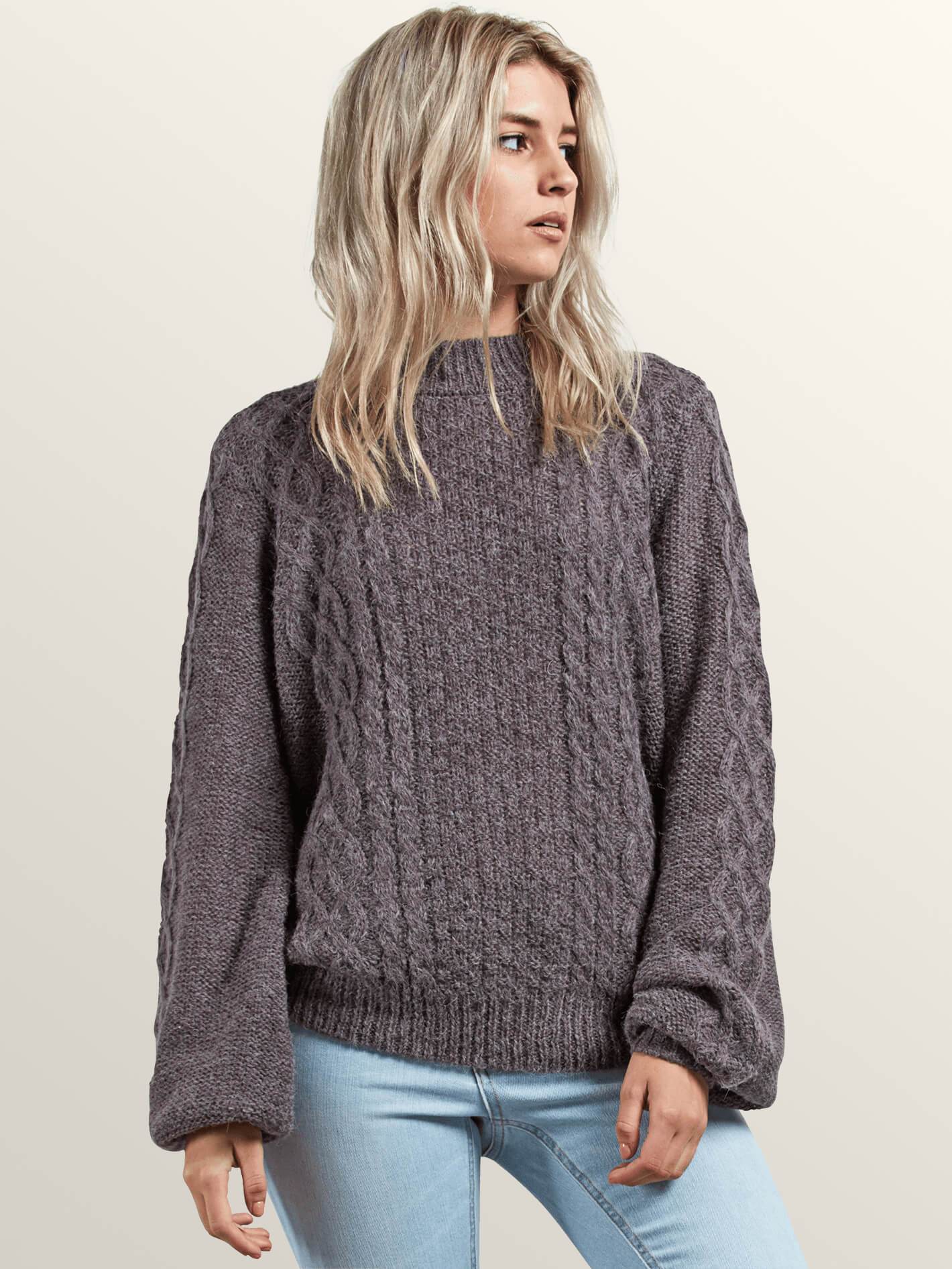 Hellooo Pullover - Heather Grey