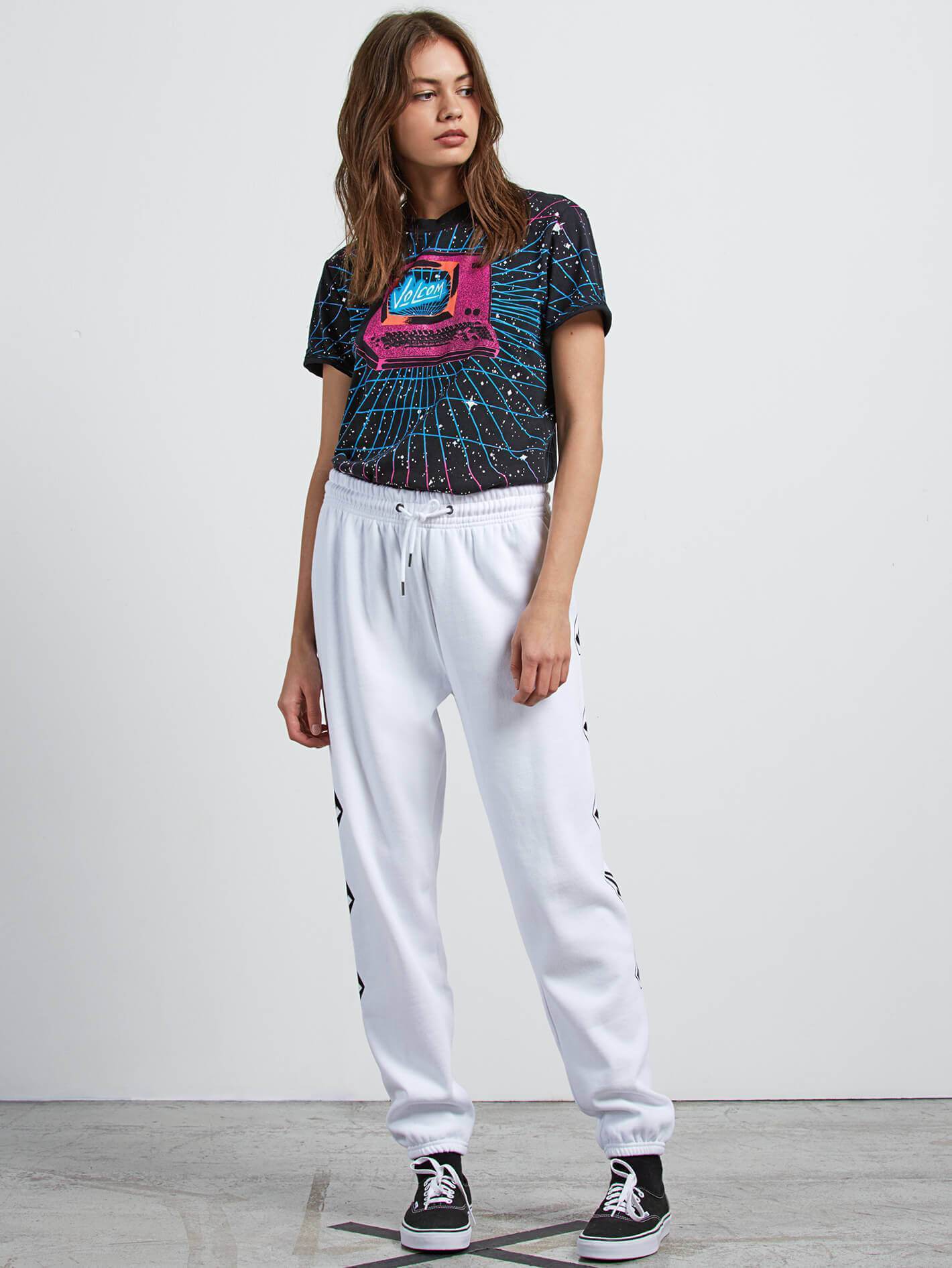 GMJ Fleece Trousers - White