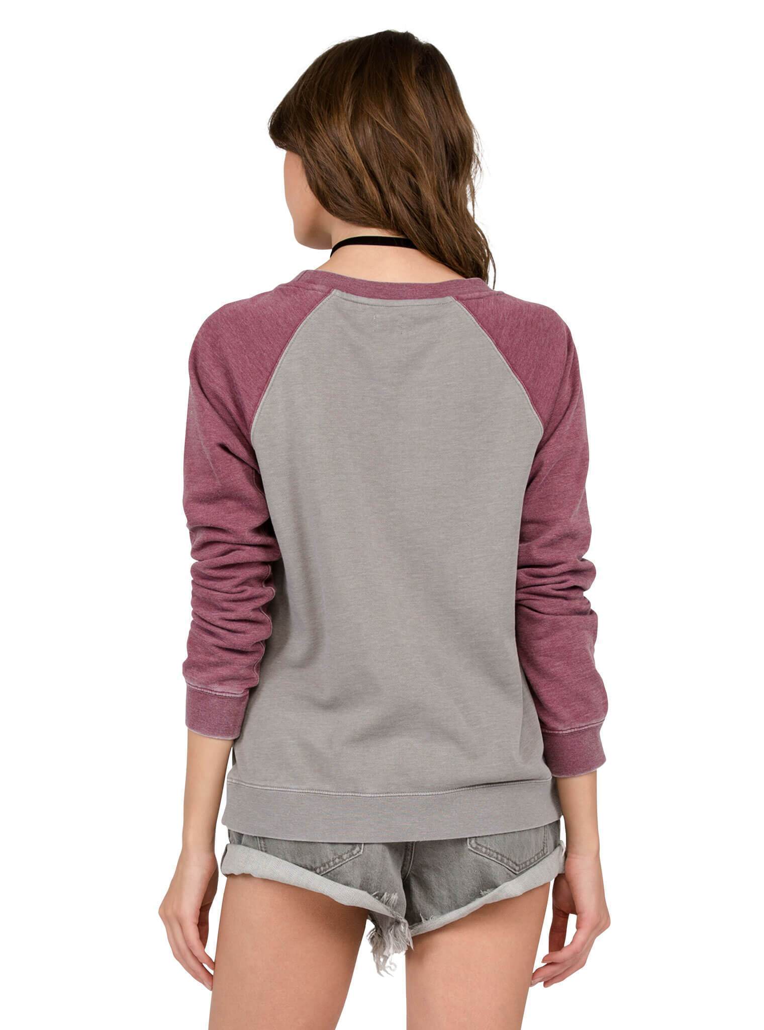 Art Tropolis Crew Sweatshirt - Merlot