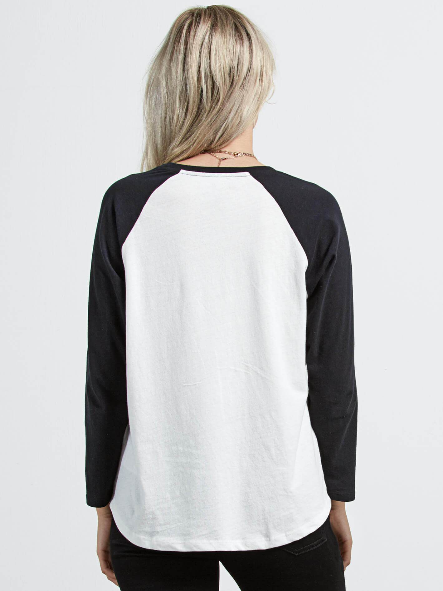 Pop Rocket Raglan T-shirt - White