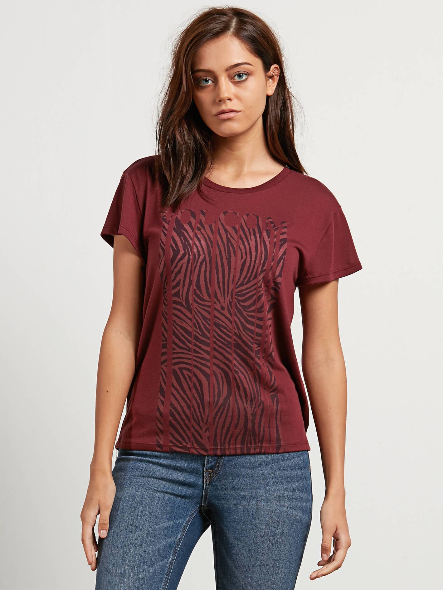 Easy Babe Rad 2 T-Shirt - Burgundy