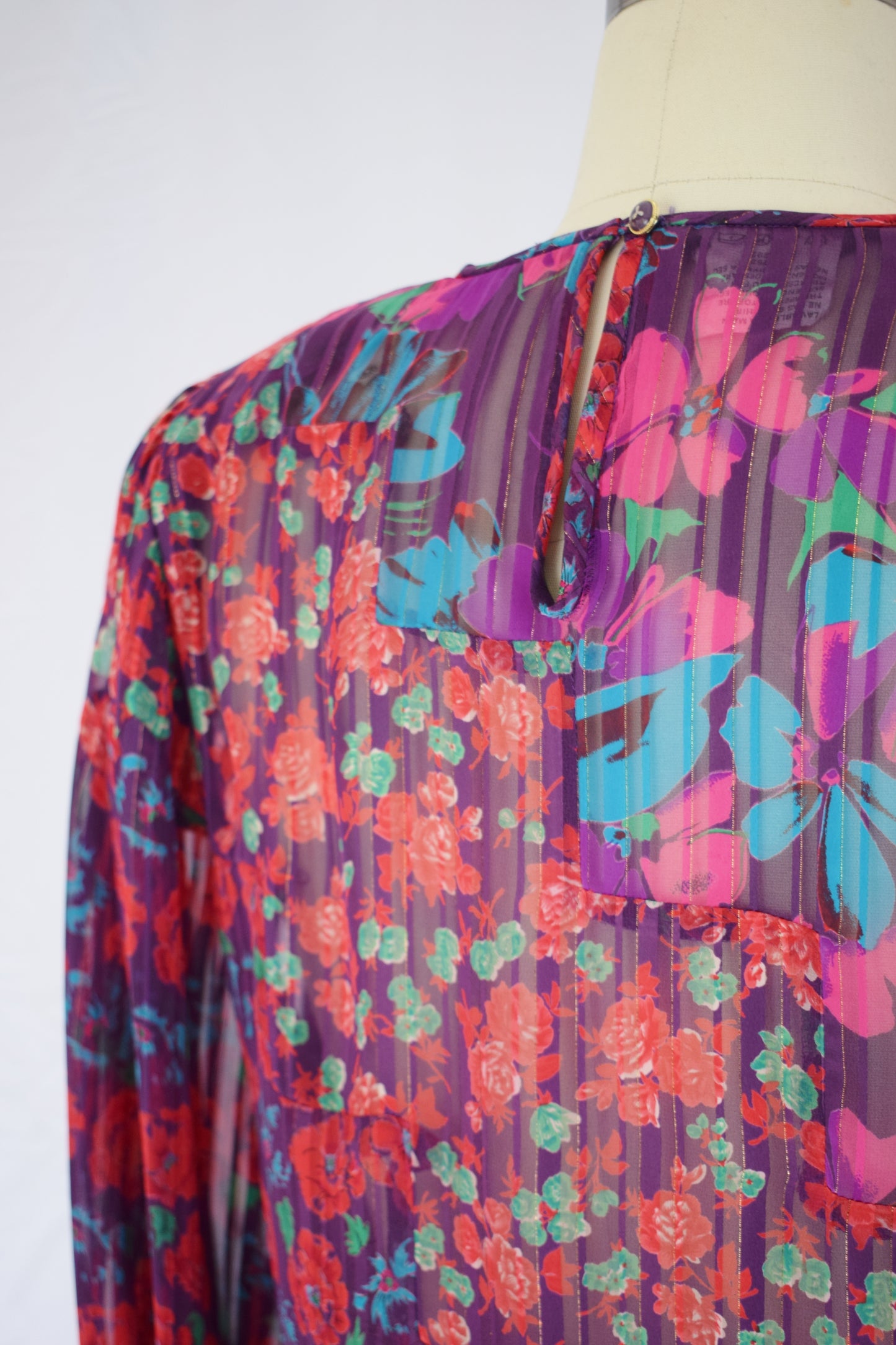 1980s Diane Freis Dress Set | S/M