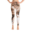 Black & Tan Tie Dye Yoga Leggings