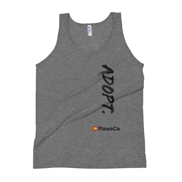 PawsCo Adopt Tri-Blend Unisex Tank - akitabandoutarou.