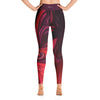 Magenta Marble Yoga Leggings - akitabandoutarou.