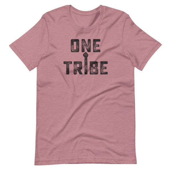 One Tribe Raised Fist Unisex Tee - almondcakesvt.