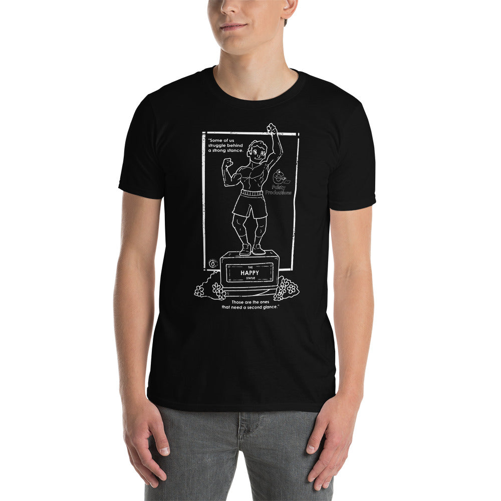 C Fulsty Happy Statue Unisex Tee