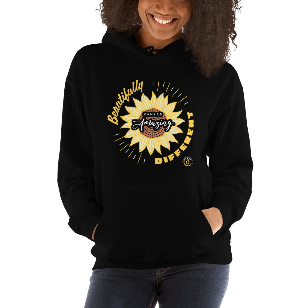 Kansas Miss Amazing Beautifully Different Unisex Hoodie