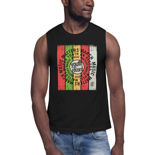 Youth on Record Music Matters March Unisex Muscle Tee