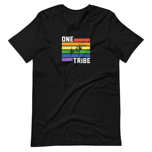 One Tribe Pride Flag Unisex Tee