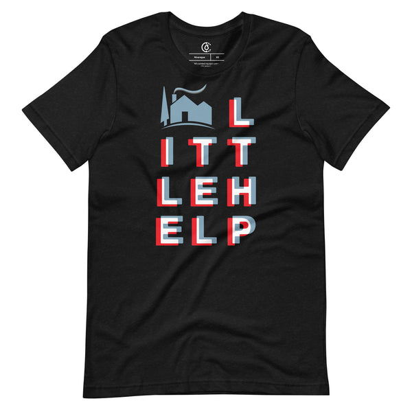 A Little Help Glitch Unisex Tee