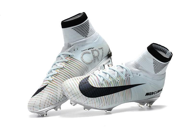 white nike mercurial cr7