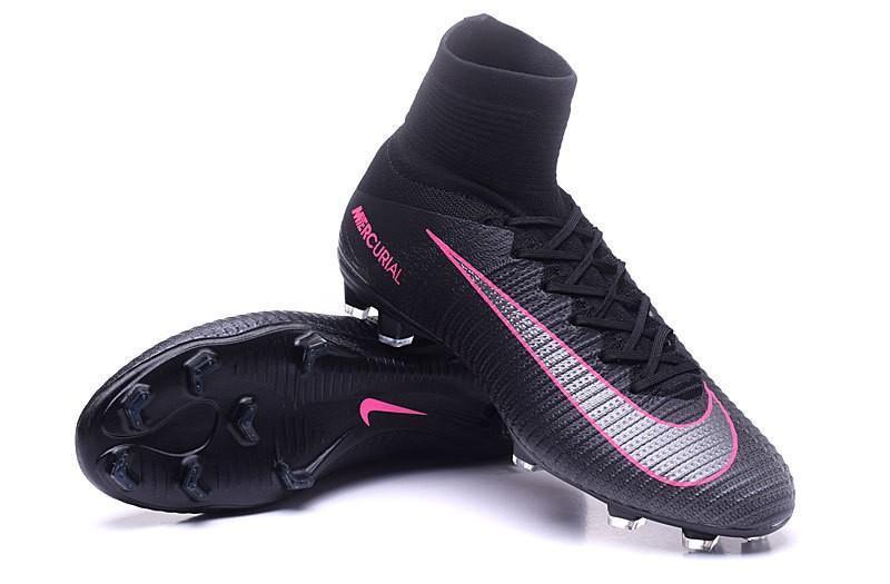 nike mercurial superfly black and pink