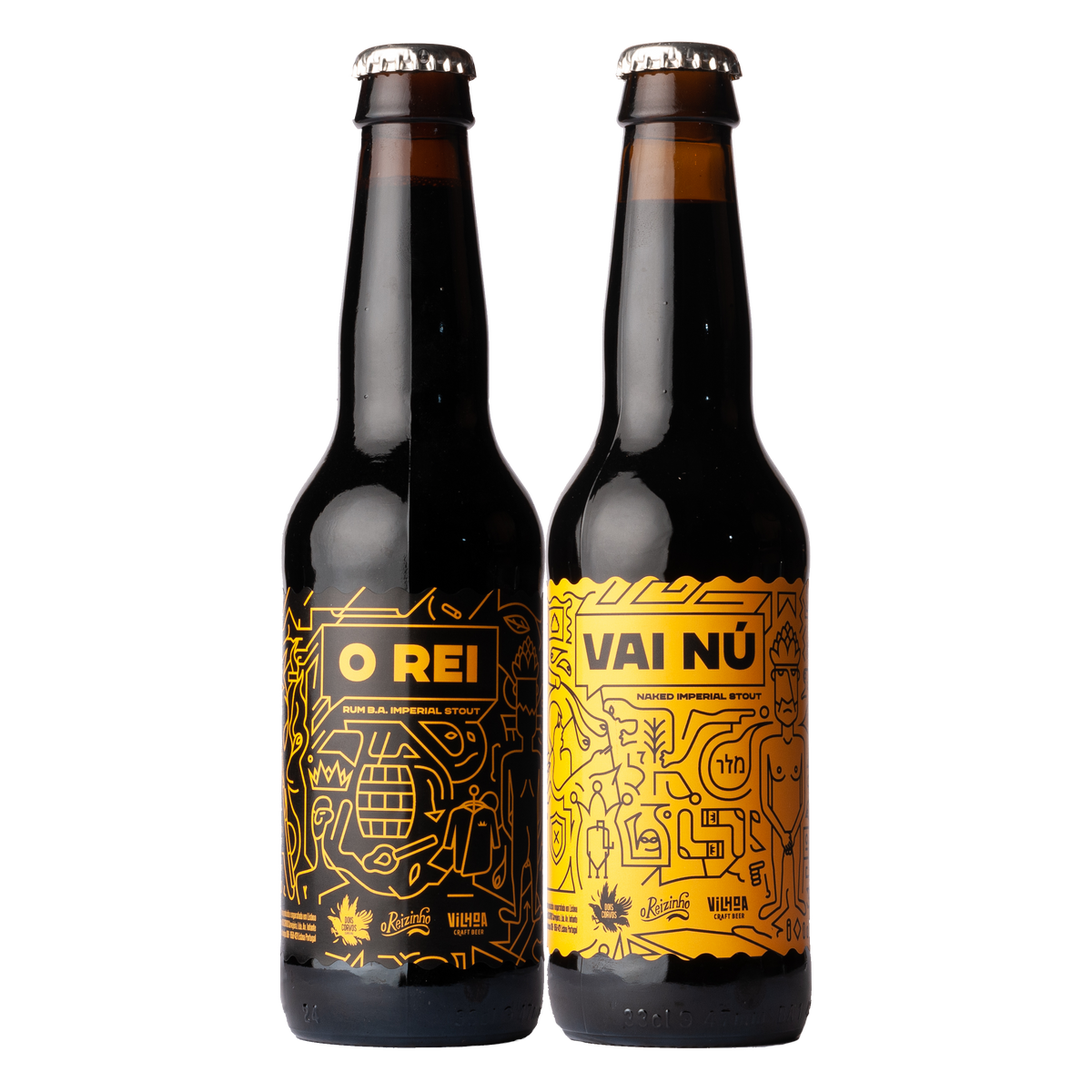 Dois Corvos O Rei + Vai Nu (Pack de 2) - Dois Corvos Cervejeira