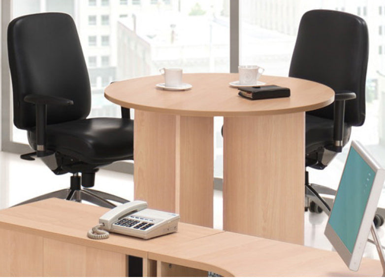 round meeting table for 6