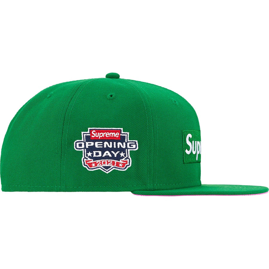 Supreme No Comp Box Logo New Era Green (Size 7 3/4)