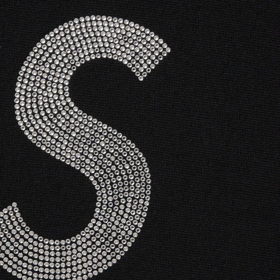 Swarovski S logo Hooded Sweatshirt 黒 - パーカー