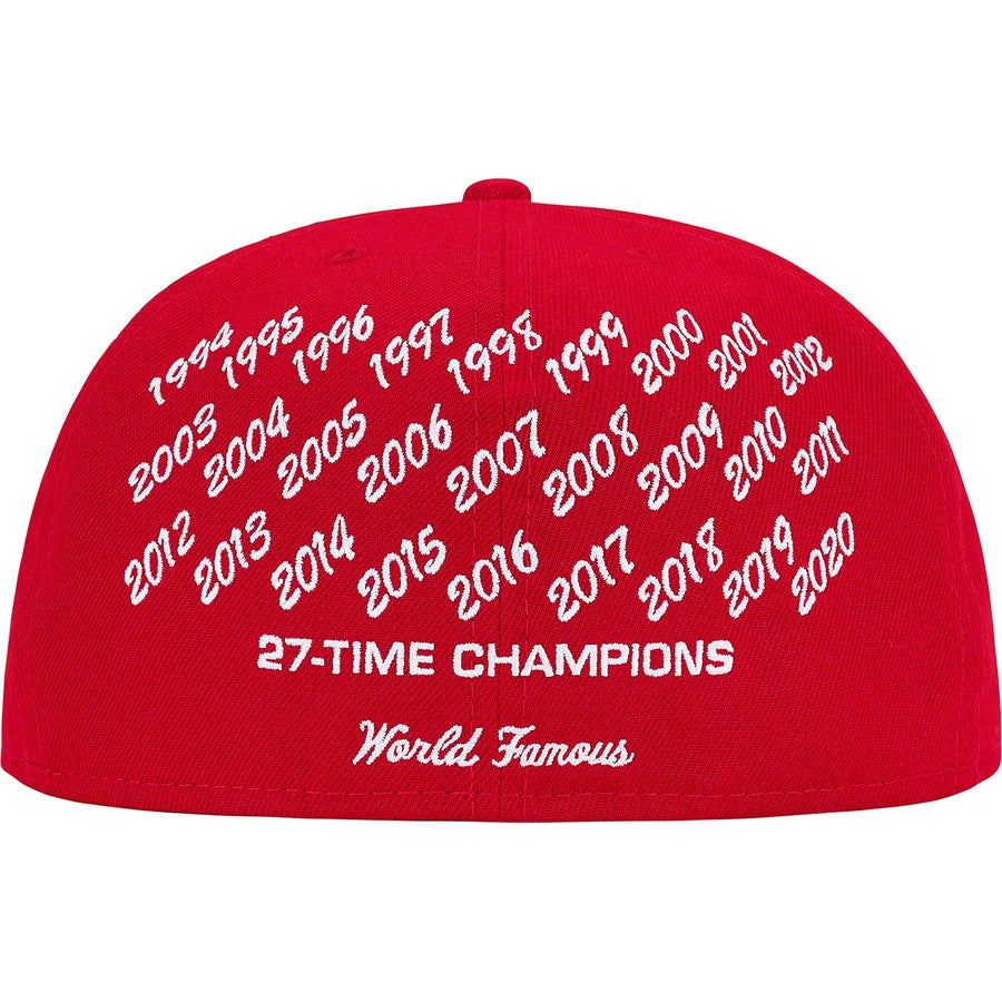 supreme champions box logo new era red