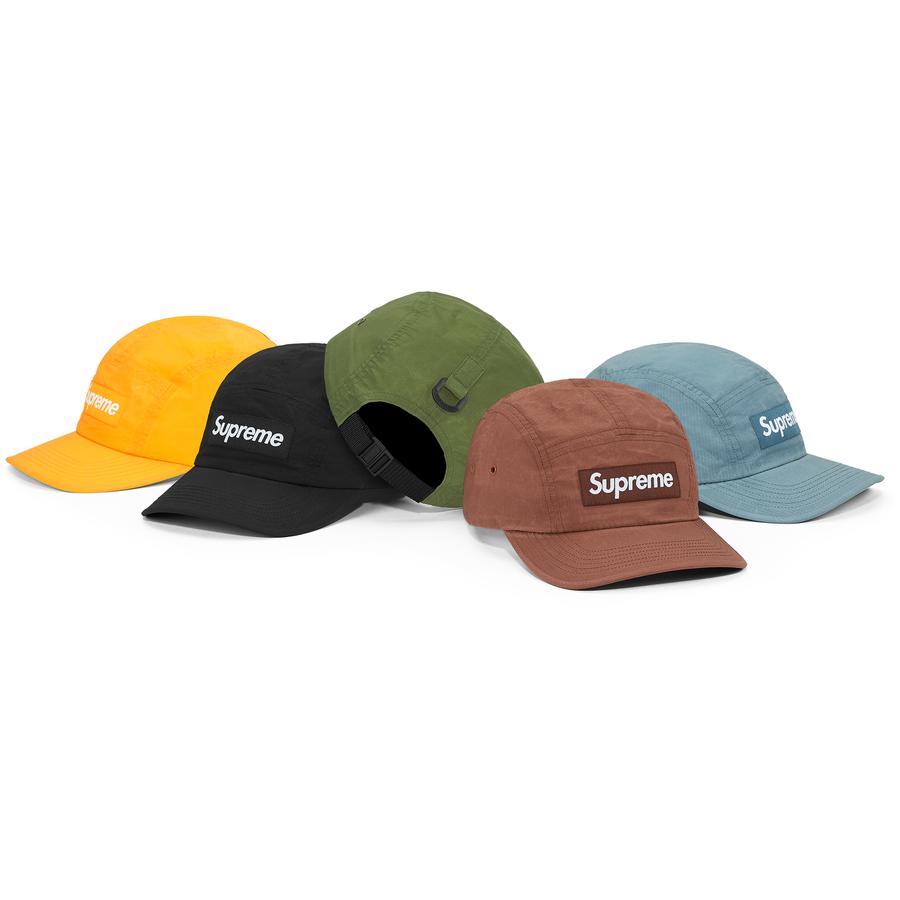 supreme dry wax cotton camp cap black