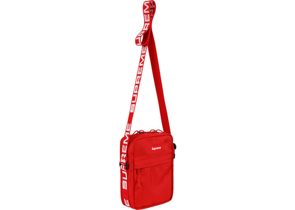 supreme ss18 red shoulder bag