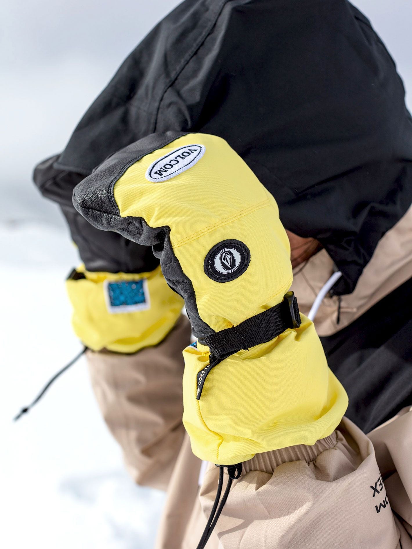 Mens 91 Gore-Tex Mitt - Faded Lemon