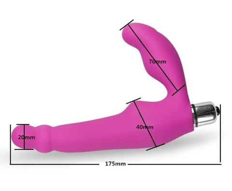 Vibrating Silicone Prostate Massager